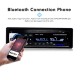 Universal Single Din Audio Bluetooth Handsfree Calls Lecteur MP3 Auto FM Radio stéréo avec sortie 4 canaux USB SD Télécommande auxiliaire Aux