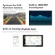 Radio de rechange à écran tactile HD de 10,1 pouces Android 13.0 pour NISSAN TERRA 2021 avec Carplay GPS Prise en charge Bluetooth Caméra AHD Commande au volant