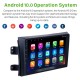 9 pouces HD écran tactile Android 13.0 Radio GPS pour 2006-2012 Suzuki SX4 avec Bluetooth Musique WIFI Système audio 1080P Vidéo USB Lien miroir OBD2 DVR