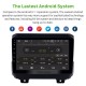 Android 13.0 Navigation GPS 9 pouces HD Écran tactile stéréo pour 2018 Jeep Wrangler Rubicon Bluetooth FM WIFI USB Commande au volant USB Carplay Prise en charge AUX DVR OBD2