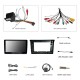 Radio de navigation GPS Android 13.0 10,1 pouces pour Ford New Transit 2009-2019 avec écran tactile HD Prise en charge Bluetooth Carplay Commande au volant