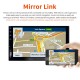 7 pouces écran tactile lecteur MP5 miroir lien musique radio Bluetooth pour support universel commande au volant caméra de recul