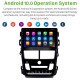 9 pouces Android 13.0 autoradio GPS Navigation pour 2018 Toyota Vios/Yaris Climatiseur automatique 1024*600 Écran tactile Quad-core Bluetooth prise en charge DVR WIFI OBD2 Caméra de recul