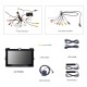 2002-2009 Toyota Prado Cruiser Lexus GX470 Android 13.0 Autoradio Système de navigation DVD avec 3G WiFi Bluetooth Mirror Link OBD2 Caméra de recul HD 1024*600 Écran multi-tactile