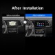 9 pouces Android 13.0 pour 2016-2021 SEAT ATECA Radio de navigation GPS avec écran tactile Bluetooth HD Prise en charge WIFI TPMS DVR Carplay Caméra de recul DAB+