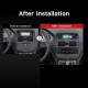 Système de navigation Android 8.1 Lecteur DVD GPS 2007-2011 Mercedes-Benz Classe C W204 C180 C200 C230 C30 avec commande au volant Mirror Lien Bluetooth Wifi Caméra de recul OBD2 DAB DVR