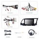 OEM 9 pouces Android 13.0 Radio pour 2015-2016 Hyundai Elantra RHD Bluetooth WIFI HD Écran tactile Prise en charge de la navigation GPS Carplay DVR Caméra arrière
