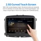 Écran tactile HD de 9 pouces pour 2015+ FIAT 500 système stéréo de voiture stéréo avec support d'autoradio Bluetooth 2.5D écran tactile incurvé