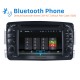 Lecteur DVD de voiture pour Mercedes-Benz CLK-W209 avec GPS Radio TV et Bluetooth Ecran tactile