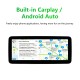 Carplay Android 10.0 pour 2013 2014 2015 Mercedes ML GL W166 NTG4.5 Système de navigation radio GPS avec écran tactile HD de 8,8 pouces Prise en charge Bluetooth TV numérique HD