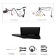 8,8 pouces Android 10.0 pour 2006-2010 Volvo S80 LHD système de navigation GPS stéréo avec caméra de recul Bluetooth OBD2 DVR TPMS