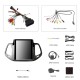 9,7 pouces pour 2017 2018 Jeep Compass Android 10.0 Unité principale radio stéréo avec navigation GPS USB Bluetooth WIFI Prise en charge DVR OBD2 TPMS Commande au volant