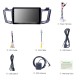 2012-2015 Toyota RAV4 10,1 pouces Android 13.0 Radio de navigation GPS avec écran tactile WiFi Bluetooth Musique Prise en charge USB OBD2 DVR TPMS