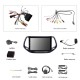 10.1 pouces Android 13.0 HD 1024 * 600 Écran Tactile Stéréo De Voiture Pour Jeep Compass 2017 Bluetooth Musique Radio GPS Navigation Audio Système Soutien Miroir Lien 4G WiFi Caméra De Recul DVR Commande Au Volant
