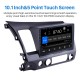 10,1 pouces Android 13.0 pour 2006-2011 Honda Civic LHD Radio Système de navigation GPS avec écran tactile HD Prise en charge Bluetooth Carplay OBD2