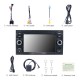 2005 Ford Fiesta Form Android 13.0 Radio de rechange Système de navigation GPS avec lecteur DVD Bluetooth HD 1024 * 600 écran tactile OBD2 DVR Caméra de recul TV 1080P Vidéo 4G WIFI Commande au volant USB Lien miroir