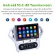 Android 13.0 HD Écran tactile 10,1 pouces pour 2007 2008 2009 2010 Ford Mondeo Auto A/C Radio Système de navigation GPS avec prise en charge Bluetooth Carplay