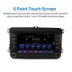 Aftermarket Android 13.0 pour VW Volkswagen Universal Radio 7 pouces HD système de navigation GPS à écran tactile avec prise en charge Bluetooth Carplay TPMS