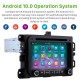 2014 2015 2016 Jeep Renegade Android 10.0 Radio de navigation GPS avec support d'écran tactile Bluetooth HD Lien miroir DVR Caméra de recul