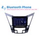 9 pouces tout-en-un Android 14.0 système de navigation GPS pour 2011-2015 HYUNDAI Sonata i40 i45 avec écran tactile TPMS DVR OBD II caméra arrière AUX USB SD commande au volant WiFi vidéo Radio Bluetooth
