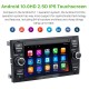 2005 Ford Fiesta Form Android 13.0 Radio de rechange Système de navigation GPS avec lecteur DVD Bluetooth HD 1024 * 600 écran tactile OBD2 DVR Caméra de recul TV 1080P Vidéo 4G WIFI Commande au volant USB Lien miroir