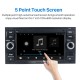 2005 Ford Fiesta Form Android 13.0 Radio de rechange Système de navigation GPS avec lecteur DVD Bluetooth HD 1024 * 600 écran tactile OBD2 DVR Caméra de recul TV 1080P Vidéo 4G WIFI Commande au volant USB Lien miroir