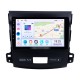 Écran tactile 9 pouces 2006-2014 MITSUBISHI Outlander Android 13.0 Radio Système de navigation GPS Bluetooth avec prise en charge WIFI OBD2 DVR Caméra de recul