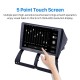 Écran tactile HD 9 pouces Android 14.0 Radio de navigation GPS pour 2014 Saipa Tiba avec prise en charge Bluetooth AUX WIFI Carplay TPMS DAB +
