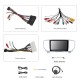 Radio Android 13.0 à écran tactile HD de 9 pouces pour 2016 2017 KIA KX5 2018 Kia Sportage avec GPS Sat Nav Bluetooth Aux USB WIFI Mirror Link Vidéo 1080P
