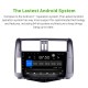 9 pouces 2010-2013 Toyota Prado 150 Android 13.0 Radio GPS Système avec 1024 * 600 Écran tactile Bluetooth support de la musique OBD2 DVR Caméra de recul TV 1080P 3G WIFI Commande au volant