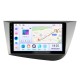 Pour Seat Leon 2 MK2 2005 2006 2007-2012 Radio Android 13.0 HD Écran tactile 9 pouces Système de navigation GPS avec prise en charge Bluetooth Carplay DVR