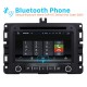 Android 10.0 7 pouces HD Lecteur DVD à écran tactile pour 2013-2015 Dodge Ram 1500 2500 3500 4500 Radio Navigation GPS Bluetooth WIFI Support TV Caméra de recul Contrôle du volant USB SD 1080P Vidéo