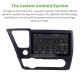 9 pouces Android 13.0 pour 2014 2015 2016 2017 Honda Civic LHD Radio Système de navigation GPS avec écran tactile HD Prise en charge Bluetooth Carplay OBD2