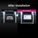 Système de navigation GPS radio universel Android 13.0 de 8 pouces avec prise en charge Bluetooth à écran tactile HD Carplay OBD2