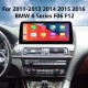 Carplay Android 11.0 12,3 pouces pour 2011 2012 2013-2016 BMW Série 6 F06 F12 640i 650i Radio HD Système de navigation GPS à écran tactile avec Bluetooth