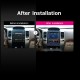OEM Android 10.0 10,4 pouces pour 2002-2009 Toyota Prado Lexus GX470 système de navigation radio avec prise en charge de l'écran tactile WIFI Bluetooth HD 1080P Carplay