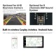 Android 9.0 Radio 2008 2009 2010 Jeep Commander GPS Navigation Bluetooth USB WIFI Lecteur DVD Support 1080P Vidéo DVR OBD2 Caméra de recul Contrôle du volant