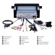9 pouces Radio HD écran tactile Android 14.0 pour 1998-2006 BMW Série 3 X35 E46 Système de navigation GPS avec WIFI Bluetooth USB Lien miroir Rétroviseur AUX