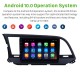 Écran tactile HD de 9 pouces Android 13.0 Radio GPS Unité principale Navi Remplacer pour 2016 Hyundai Elantra LHD Support USB WIFI Radio Bluetooth Mirror Link DVR OBD2 TPMS Aux