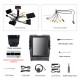 2015-2018 Ford Edge 9,7 pouces Android 10.0 Radio de navigation GPS avec écran tactile HD Prise en charge Bluetooth Carplay Caméra arrière