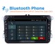 Android 10.0 8 pouces HD Lecteur DVD à écran tactile pour 2006-2012 VW VOLKSWAGEN MAGOTAN Radio de navigation GPS USB WIFI Bluetooth Mirror Link 1080P