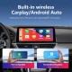 Android 12.0 Carplay 12,3 pouces Écran complet pour 2014 2015 2016 2017 2018 2019 Mazda3 Axela Radio de navigation GPS avec Bluetooth