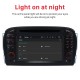 Android 10.0 Système de navigation GPS pour 2001-2004 Mercedes SL R230 SL350 SL500 SL55 SL600 SL65 avec lecteur DVD Radio à écran tactile Bluetooth WiFi TV HD 1080P Vidéo Caméra de recul Commande au volant USB SD