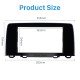 2 Double DIN En Dash Voiture Stéréo Radio Fascia Panneau Trim Kit Cadre D'installation Pour 2017 HONDA CRV UV NOIR Aucun Gap