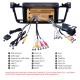 Android 14.0 HD Écran tactile 9 pouces pour 2011 2012 2013-2017 Peugeot 508 Radio Système de navigation GPS avec prise en charge Bluetooth Carplay TPMS