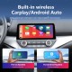 Android 12.0 Carplay 12,3 pouces Écran complet pour 2019 2020 2021 2022 Ford Focus Radio de navigation GPS avec Bluetooth