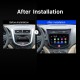 Pour 2014 JAC Heyue A30 Radio Android 14.0 HD Écran tactile 9 pouces Système de navigation GPS avec prise en charge WIFI Bluetooth Carplay DVR