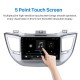 Pour 2014-2015 Nouveau Hyundai Tucson RHD Radio Android 14.0 HD Écran tactile 9 pouces Système de navigation GPS avec prise en charge Bluetooth Carplay DVR