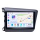 Autoradio à écran tactile 9 pouces Android 13.0 HD pour 2012 Honda Civic LHD avec musique Bluetooth 3G WiFi lien miroir OBD2