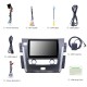 10,1 pouces Android 14.0 pour 2015 Nissan Patrol Radio Système de navigation GPS avec écran tactile HD Prise en charge Bluetooth Carplay